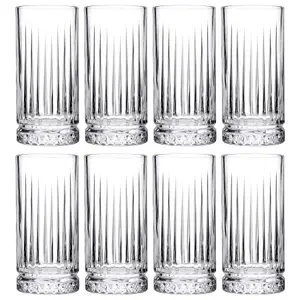 Pasabahce Elysia Highball Glasses - 280ml - Pack of 8