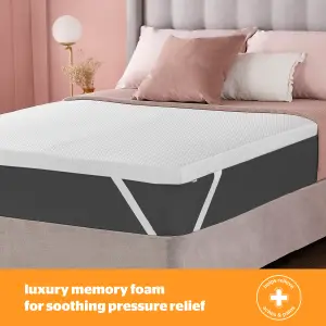 Silentnight Impress 7cm Memory Foam Mattress Topper