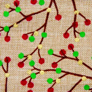 Premier Decorations Limited Berry Multicolour Wrapping ribbon