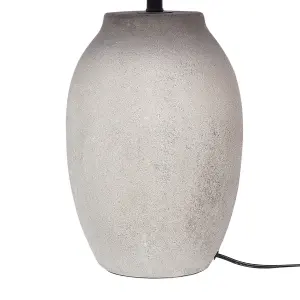 Ceramic Table Lamp Grey GRALIWDO