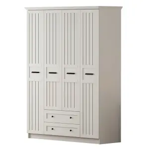 VIENNA XL 4 Door 2 Drawer Wardrobe