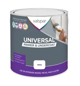 Valspar Universal White Primer & undercoat, 2.5L