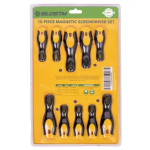 BLOSTM Magnetic Screwdriver Set 10 Piece