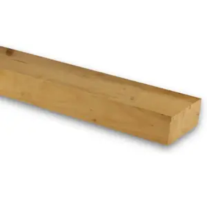 PACK OF 15(Total 15 Units)-75mm x 225mm (9x3")(70mm x 220mm Finish) C24 Kiln Dried Regularised Carcassing Timber-3.6m Length