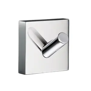 Wall Mounted Towel Hook Polished Chrome