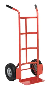 Sealey Sack Truck With 250 x 90mm Pneumatic Tyres 200kg Capacity CST986