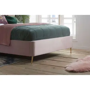 Birlea Lottie King Ottoman Bed Pink