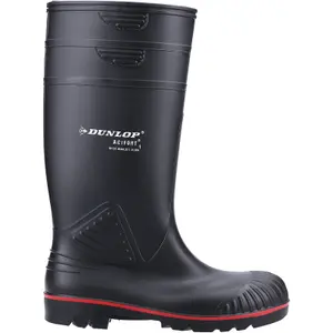 Dunlop Acifort Heavy Duty Full Safety Wellington Black