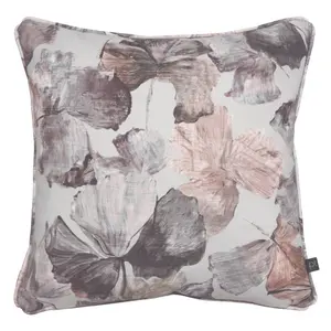 Prestigious Textiles Hanalei Floral Cotton Piped Feather Filled Cushion