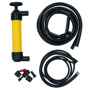 Syphon Pump T Handle Transfer Pump Fluid Extractor Fuel Oil Water Liquid