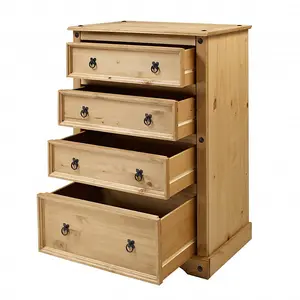 Mercers Furniture Corona 4 Drawer Chest of Drawers