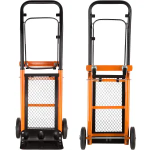 Sack Barrow - 2 in 1 hand truck, 80 kg load capacity - orange