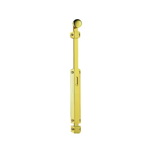 Carlisle Brass Polished Brass Surface Bolt - extended 355mm (AQ82EX)