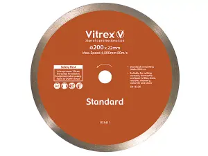 Vitrex Standard Diamond Blade 200mm