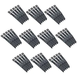 Eclipse Metal Wood Plastic Jigsaw Blades Fine Straight Cut 1.8mm Spacing 50pc