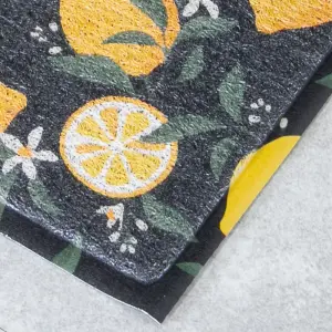 Lemons Pattern Doormat (70 x 40cm)