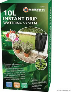 New Instant Drip Watering System Garden Outdoors Feed Plants Hang Resistant