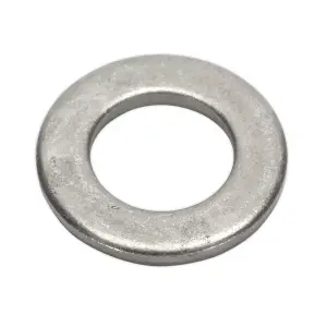 Sealey Flat Washer M16 x 34mm Form C BS 4320 - Pack of 50 Silver FWC1634