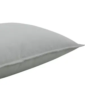 GoodHome Hiva Grey Plain Indoor Cushion (L)45cm x (W)45cm