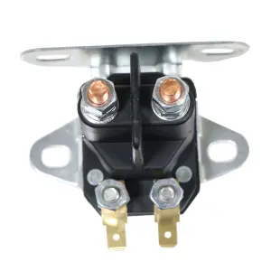 SPARES2GO Universal Solenoid Starter Switch 4 Pole Relay Lawnmower Ride on Mower Tractor