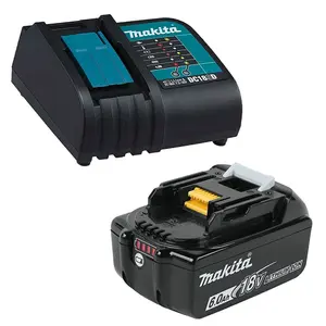 Genuine Makita 18V 6.0Ah LXT Lithium Battery BL1860 + DC18SD 240v Charger