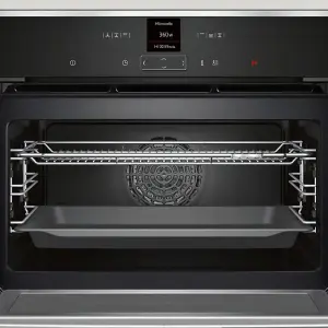 NEFF C17MR02N0B Built-in Compact Oven with microwave - Stainless steel