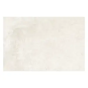 Zen Matt Ivory Concrete Effect Porcelain Outdoor Tile - Pack of 1, 0.54m² - (L)900x(W)600