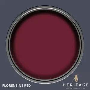 Dulux Trade Heritage Florentine Red Eggshell Wall paint, 750ml