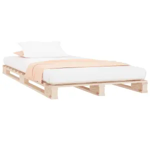 Berkfield Pallet Bed 90x200 cm Solid Wood Pine