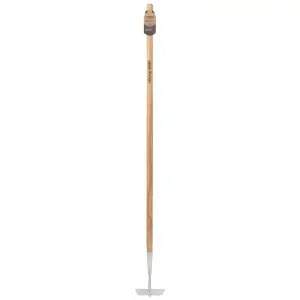 Draper Heritage Stainless Steel Draw Hoe with Ash Handle 99018