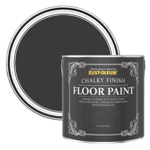 Rust-Oleum Natural Charcoal Chalky Finish Floor Paint 2.5L