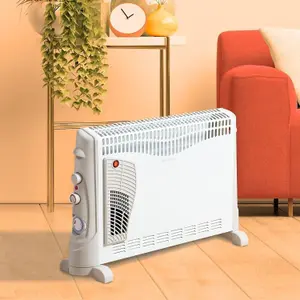 MantraRaj 2000 Watt Convector Radiator Heater With Turbo Function Room Heating with Adjustable Thermostat