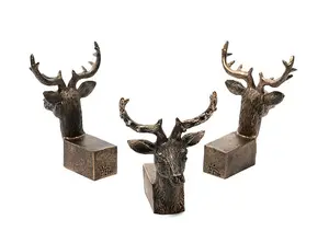 Stag Plant Pot Feet - Set of 3 - L4.5 x W5.5 x H7.5 cm