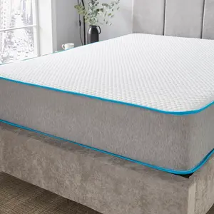 Happy Extra Deep Memory Foam Spring Mattress Kingsize (5')