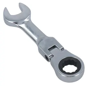 14mm Stubby Flexi Ratchet Combination Spanner Metric Wrench 72 Teeth SPN19