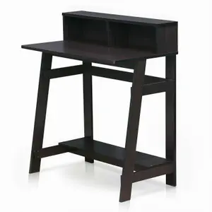 Furinno Simplistic A Frame Computer Desk, Dark Walnut Home Decorations