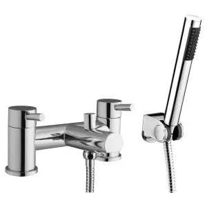 RAK Prima Polished Chrome Modern Bath Shower Mixer Tap Solid Brass