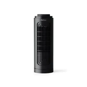 Pro Breeze Desktop 3 Speed Mini Tower Fan - Black