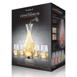 Original Products Final Touch L Grand Conundrum Aerator Decanter Set