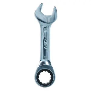 16mm Stubby Ratchet Combination Spanner Metric Wrench 72 Teeth SPN09