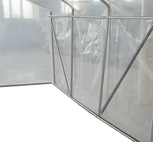 3m x 3m (10' x 10' approx) Extreme Clear Polythene Poly Tunnel