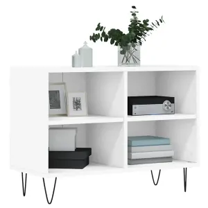 Berkfield TV Cabinet White 69.5x30x50 cm Engineered Wood