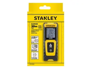 STANLEY Intelli Tools SLM100 Laser Distance Measure 30m