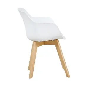 Neve Dining Armchair (Set of 4) White