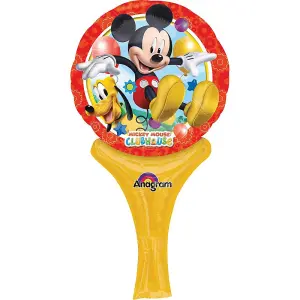 Mickey Mouse Clubhouse Inflate-A-Fun Foil Foil Balloon Multicoloured (One Size)