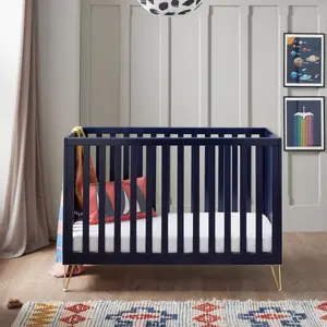 Kimi Cot Bed Navy Blue