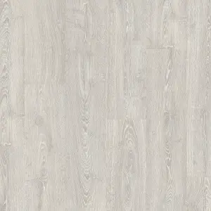 Quick-step Aquanto Grey Wood plank Oak effect Laminate Flooring, 1.835m²