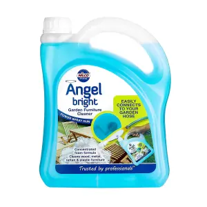 Nilco Angel Bright - Garden Furniture Cleaner & Foam Gun 2L Treatment 2 Litres