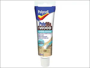 Polycell - Polyfilla Wood General Repair - Light Tube 75gm