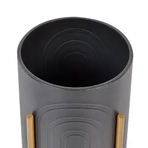 Elevated Plant Pot SEROTINA Metal Black